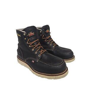 Thorogood Men's 6" 814-3600 WP Wedge Sole (USA) Soft Toe Boot Briar Size 12D